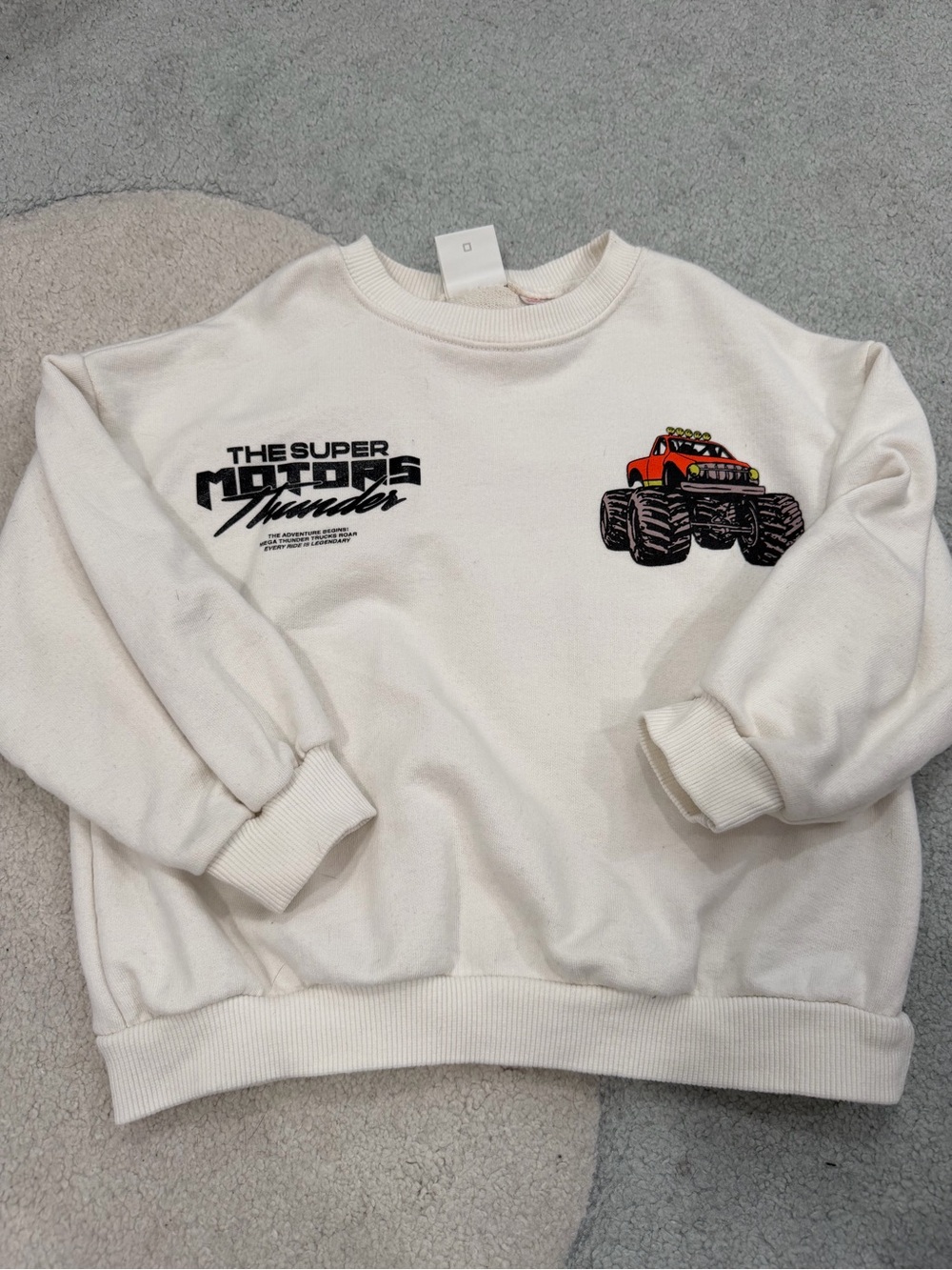 Zara toddler 5T monster truck sweatshirt